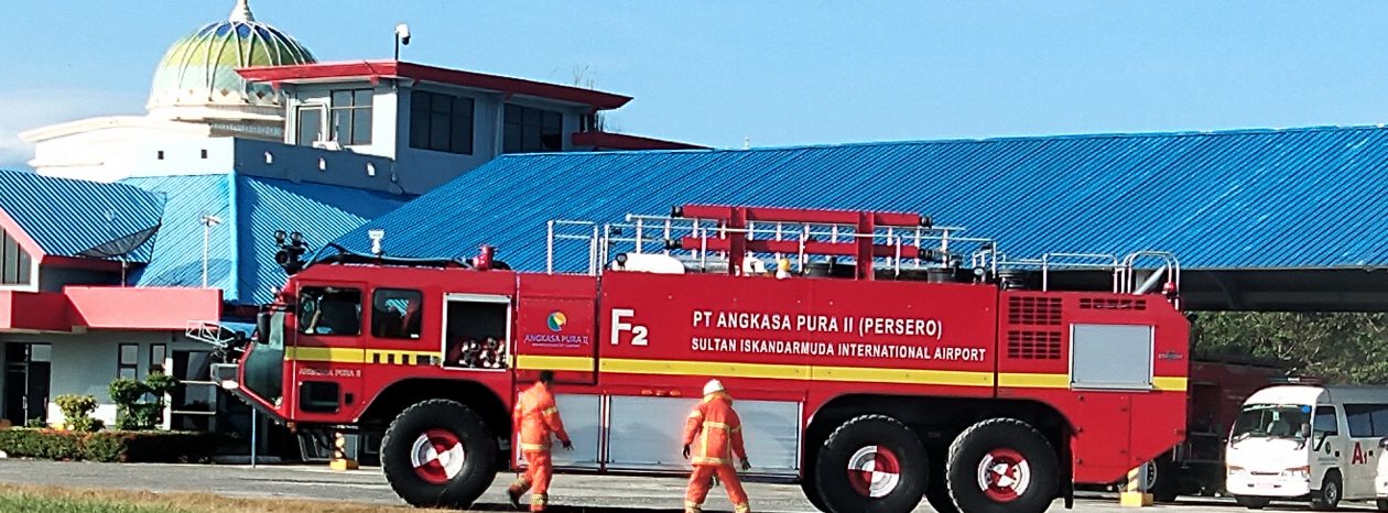 SULTAN  ISKANDAR  MUDA INTERNATIONAL AIRPORT FIRE FIGHTER